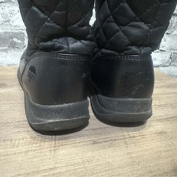 EUC Totes Black Jackie Snow Boot Size 6.5 M - Picture 7 of 14